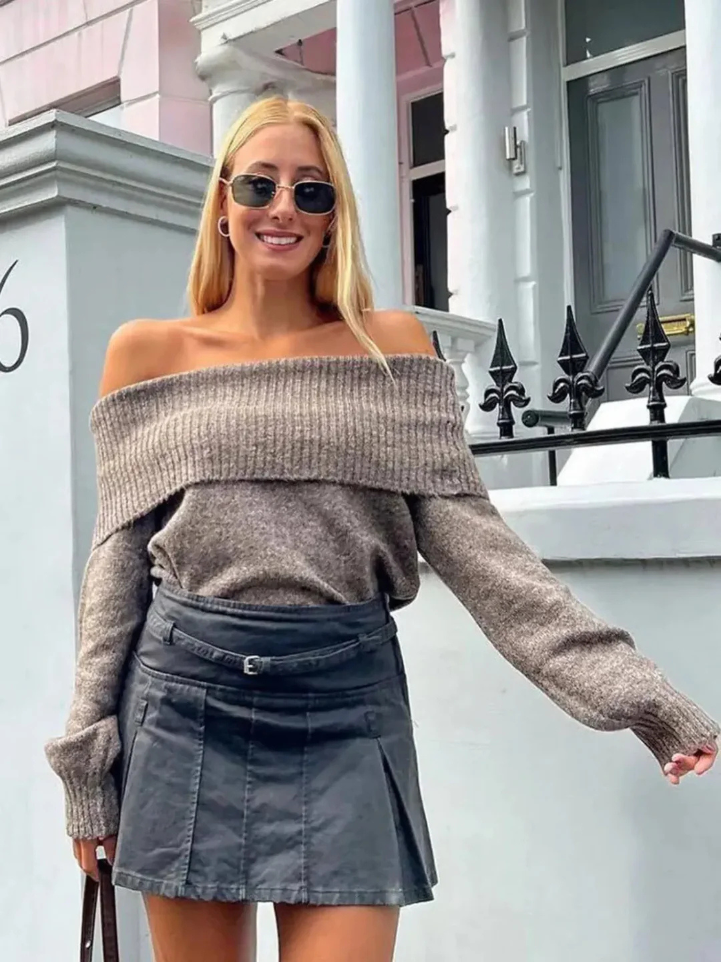 Pull Épaule Nue Pour Femme | Chaud