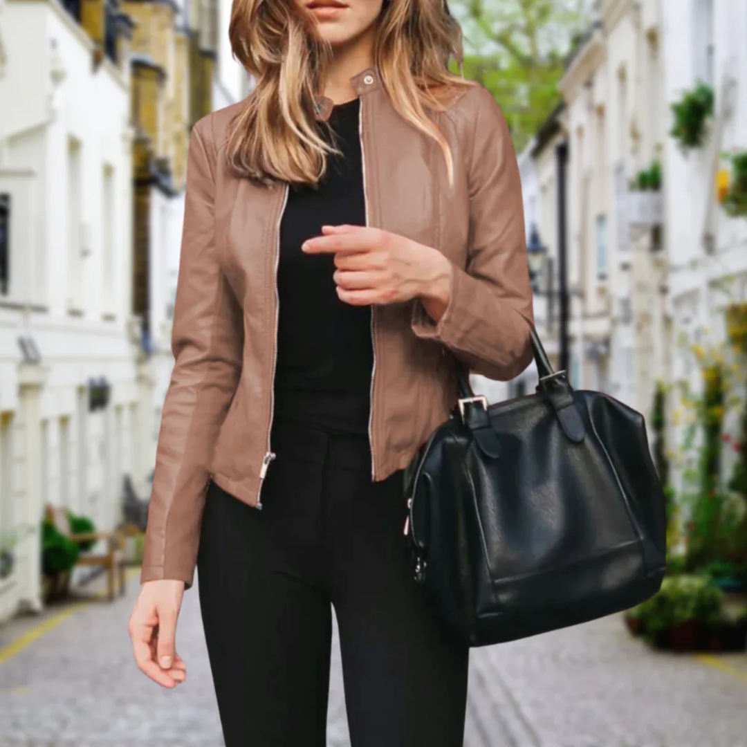 Marinette | Veste Classique Pour Femme | À Fermeture Éclair
