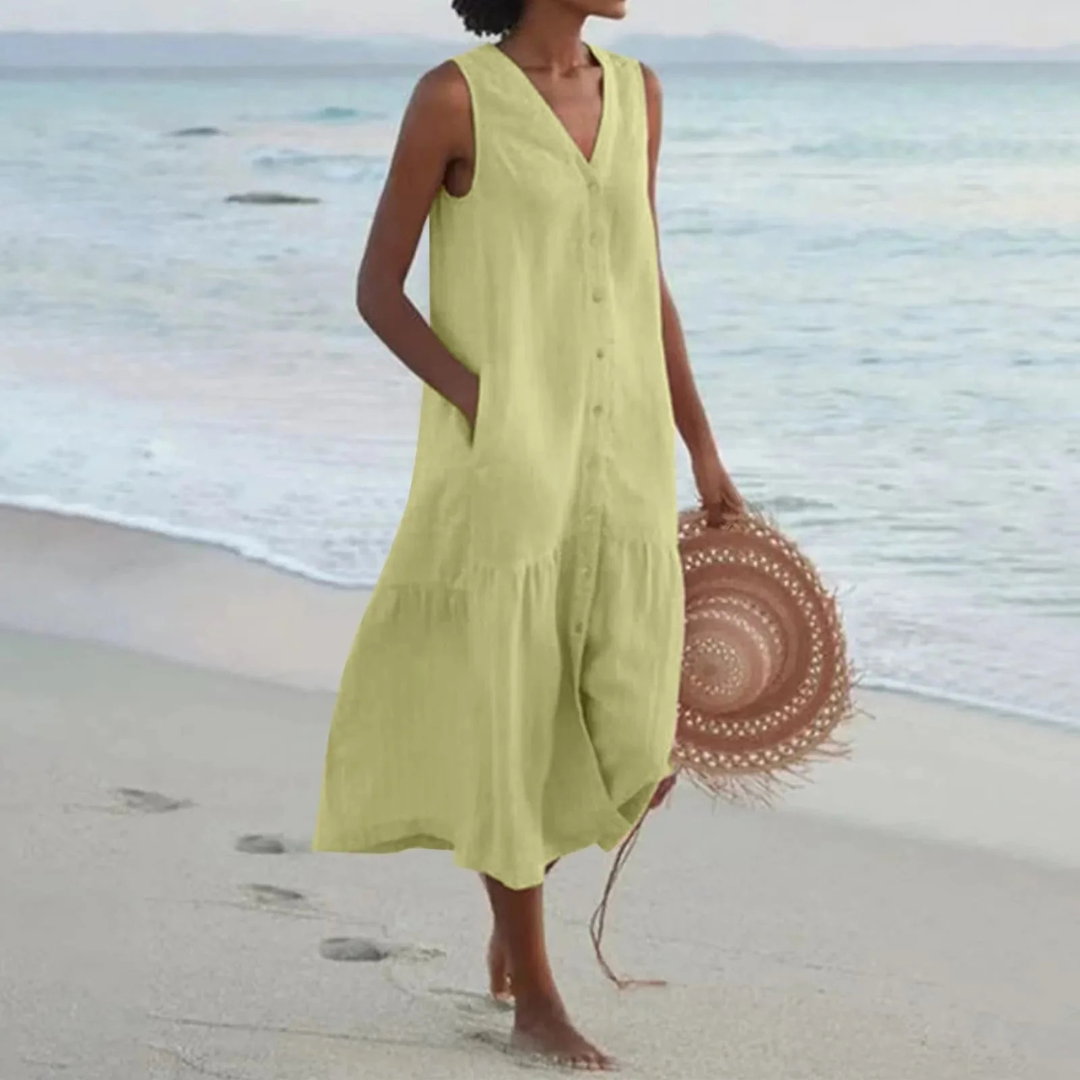 Robe d'été Confortable Pour Femme | Midi