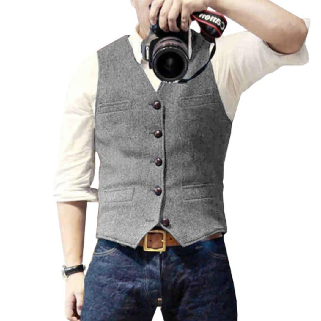 Gabriel | Gilet Classique Pour Hommes | Sans Manche