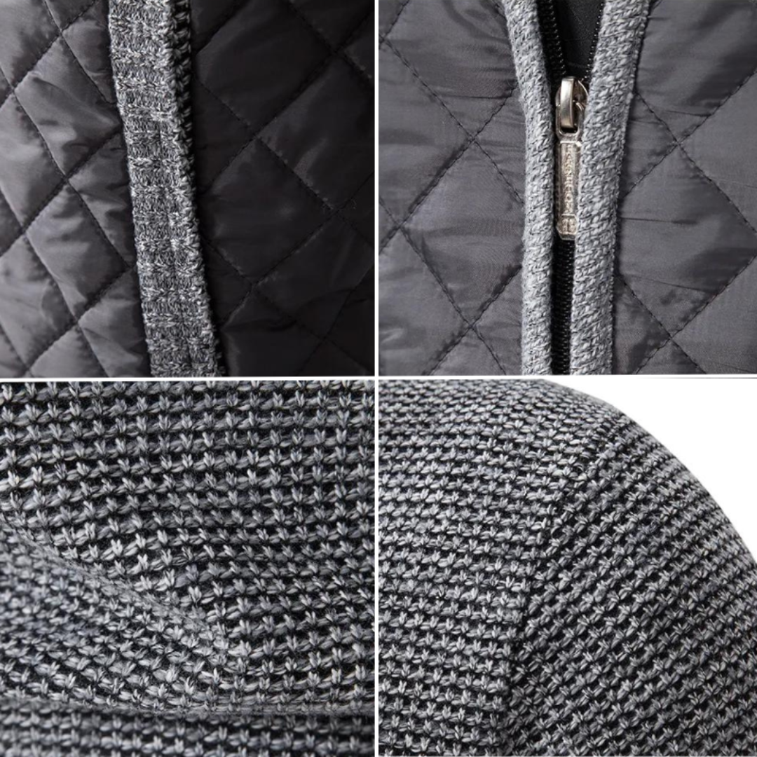 Cardigan Fermeture Éclair Pour Hommes | Chaud