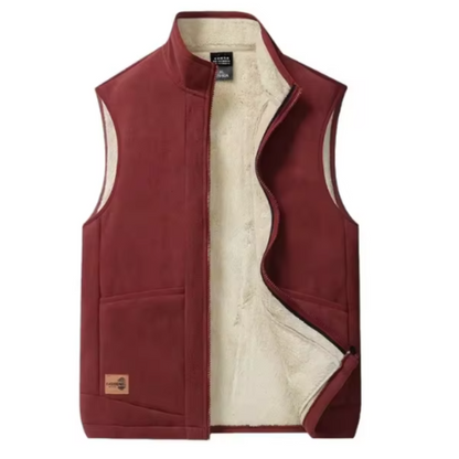 Veste Doublé Pour Hommes | Fermeture Éclair