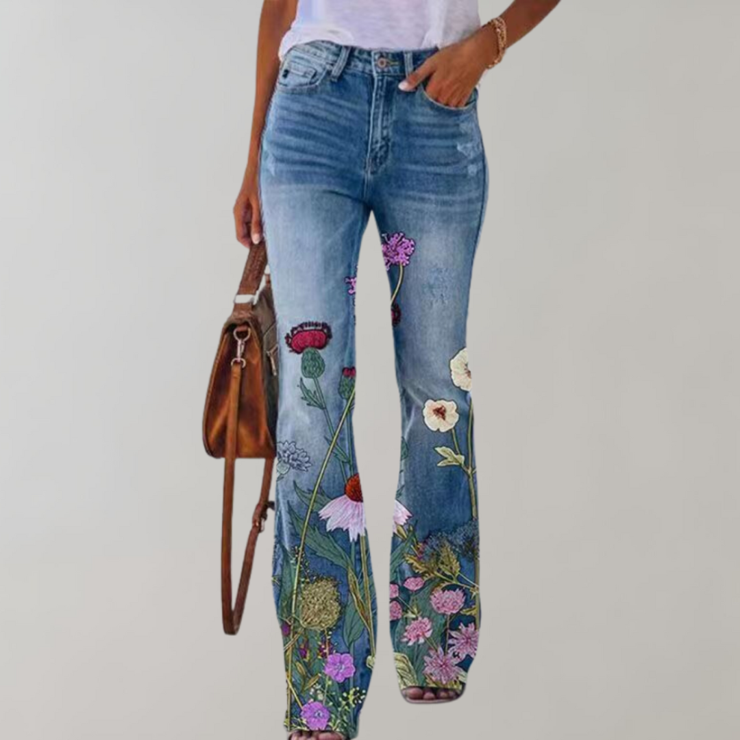 Liliane | Pantalon Décontracté Pour Femme | Flare