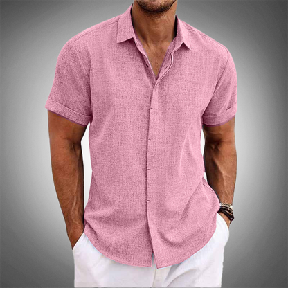 Chemise Décontracté Pour Hommes | Manche Court