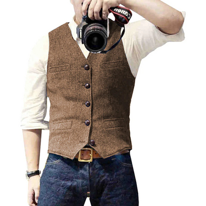 Gilet Élégant Pour Hommes