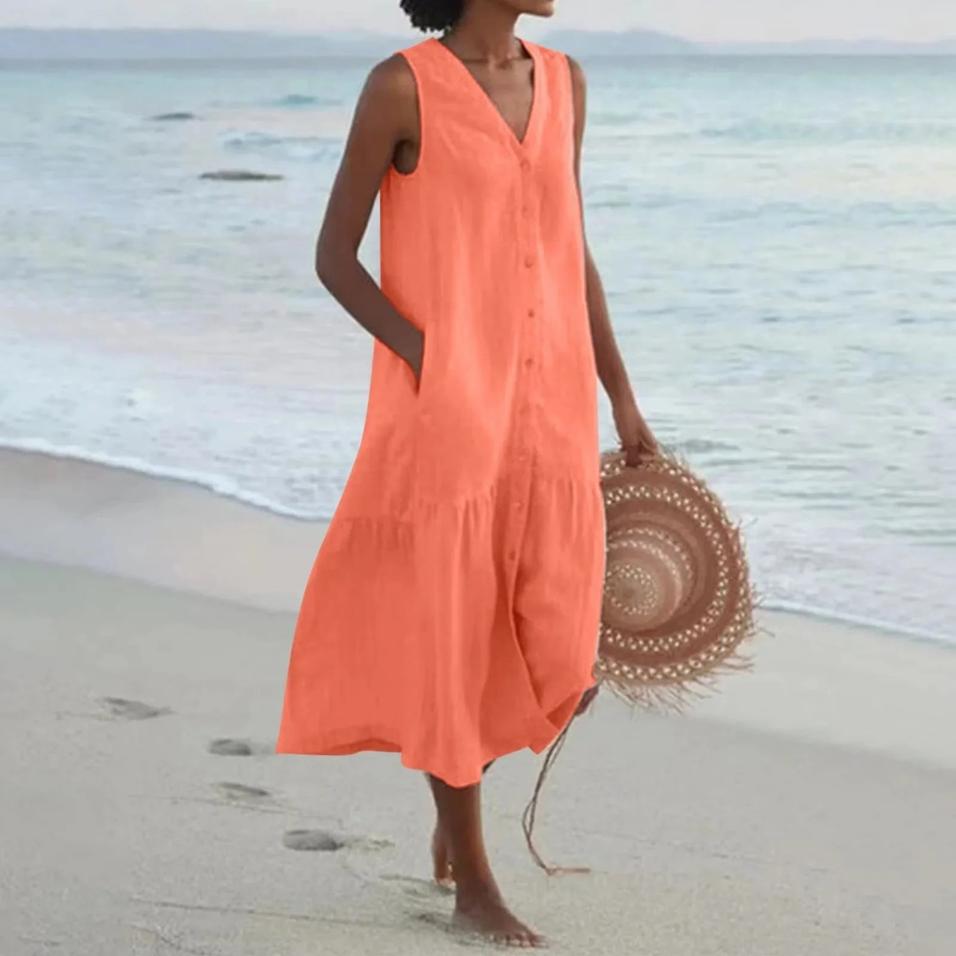 Robe d'été Confortable Pour Femme | Midi