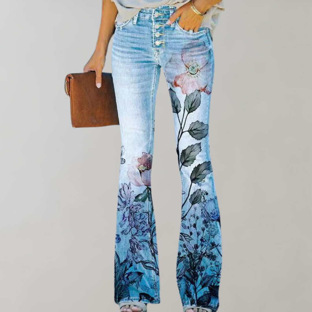 Liliane | Pantalon Décontracté Pour Femme | Flare