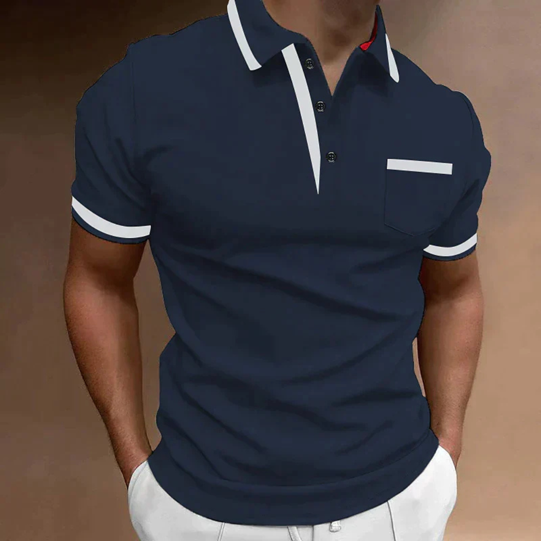 Polo Classique Pour Hommes | Manche Courte