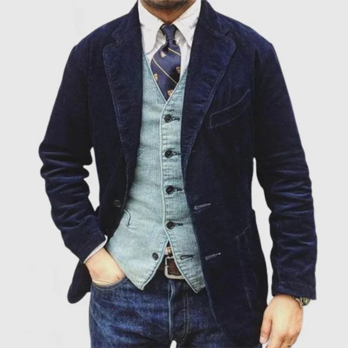Veste et Gilet Classique Pour Hommes