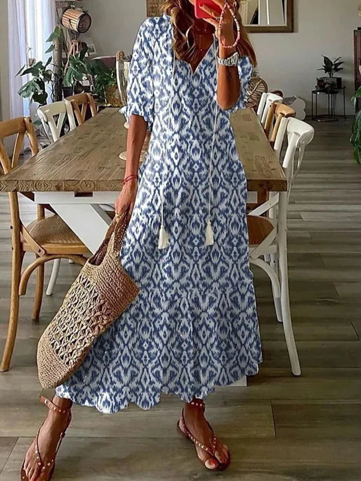Robe Bohème Charmant Pour Femme | Maxi