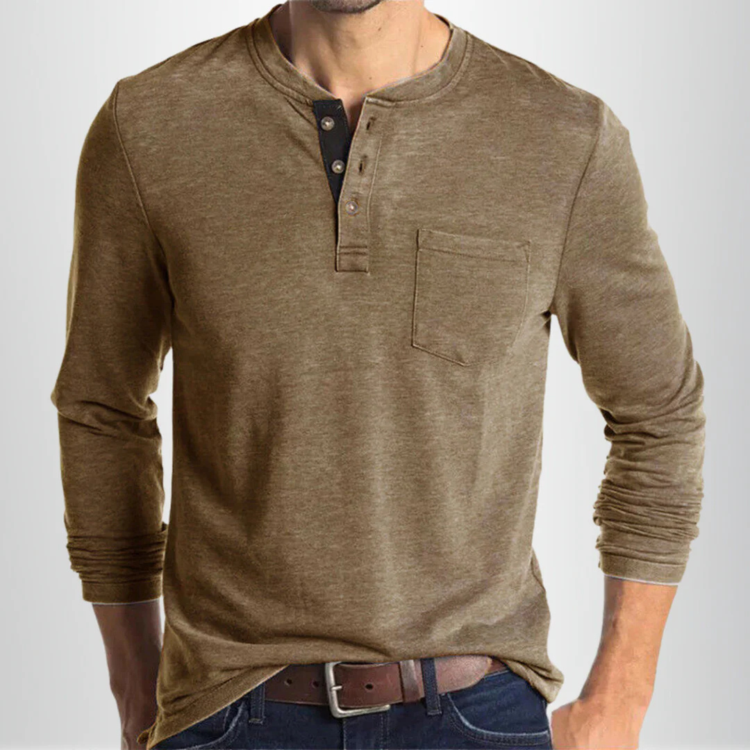 Chemise Décontracté Pour Hommes | Manche Longue