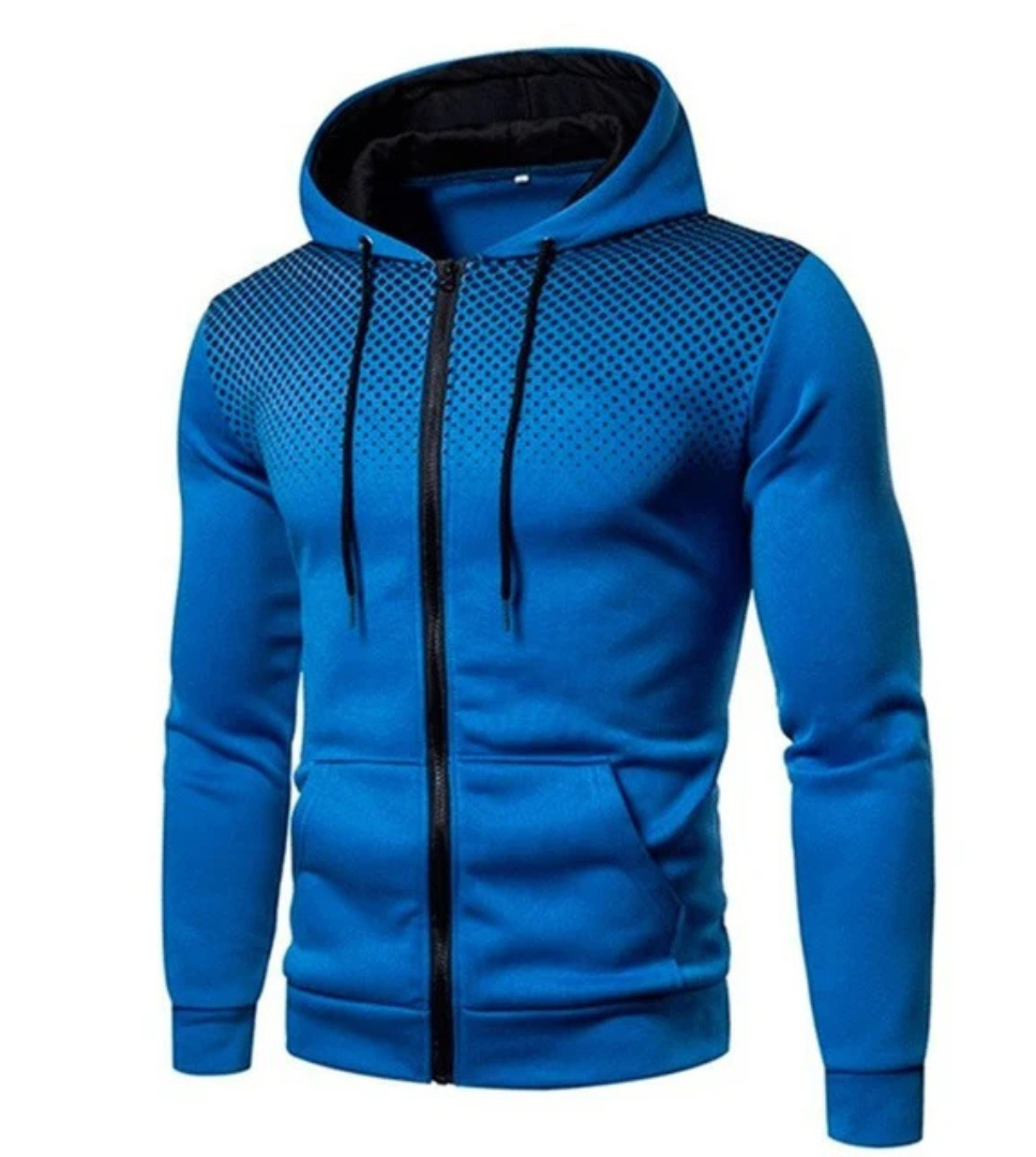 Collin | Sweat à Capuche Athlétique Pour Hommes | Fermeture à éclair