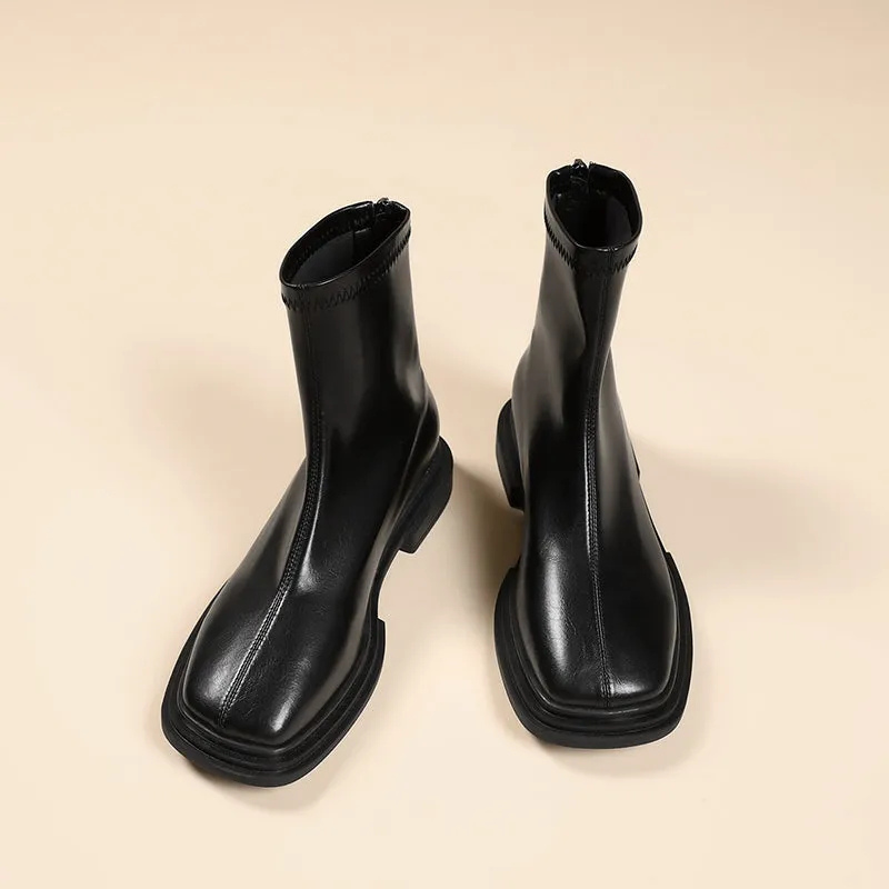 Bottines Minimaliste Pour Femme | Plateforme