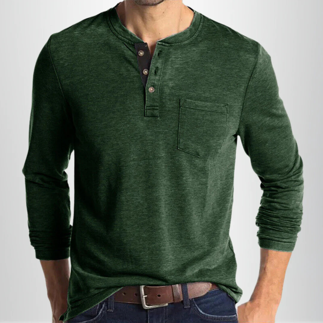 Chemise Décontracté Pour Hommes | Manche Longue