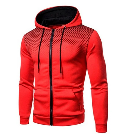 Collin | Sweat à Capuche Athlétique Pour Hommes | Fermeture à éclair
