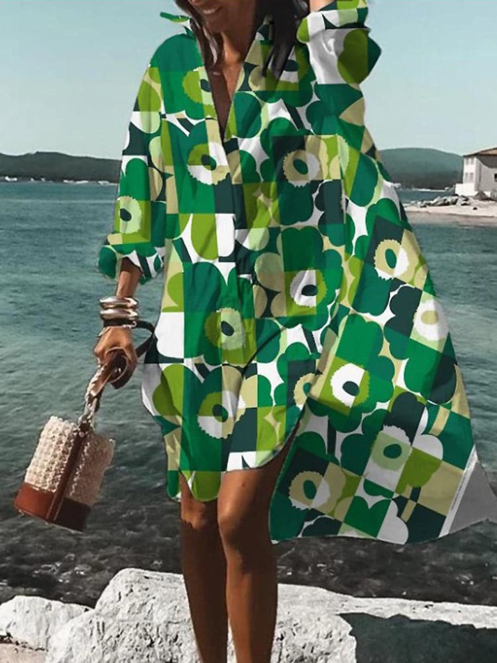 Robe d'été Vibrante Pour Femme | Mini