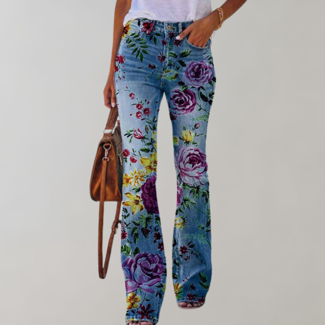 Liliane | Pantalon Décontracté Pour Femme | Flare