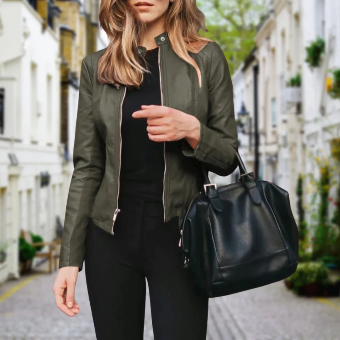 Marinette | Veste Classique Pour Femme | À Fermeture Éclair
