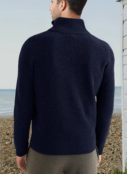 Edgar | Pull Stylé pour Hommes | Fermeture éclair