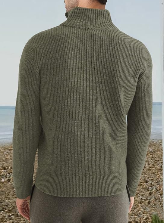 Edgar | Pull Stylé pour Hommes | Fermeture éclair