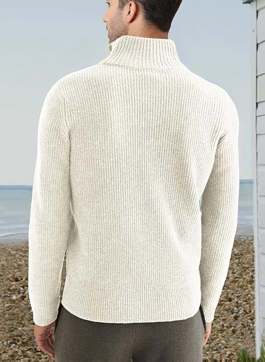 Edgar | Pull Stylé pour Hommes | Fermeture éclair