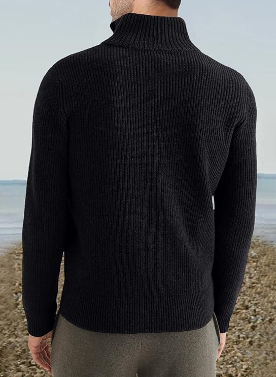 Edgar | Pull Stylé pour Hommes | Fermeture éclair