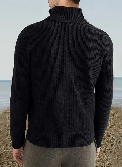 Edgar | Pull Stylé pour Hommes | Fermeture éclair