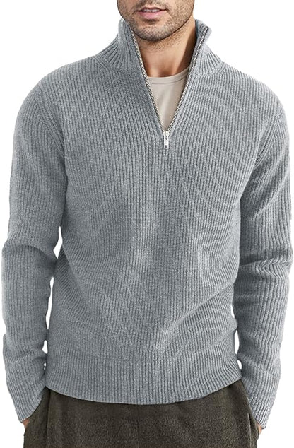 Edgar | Pull Stylé pour Hommes | Fermeture éclair