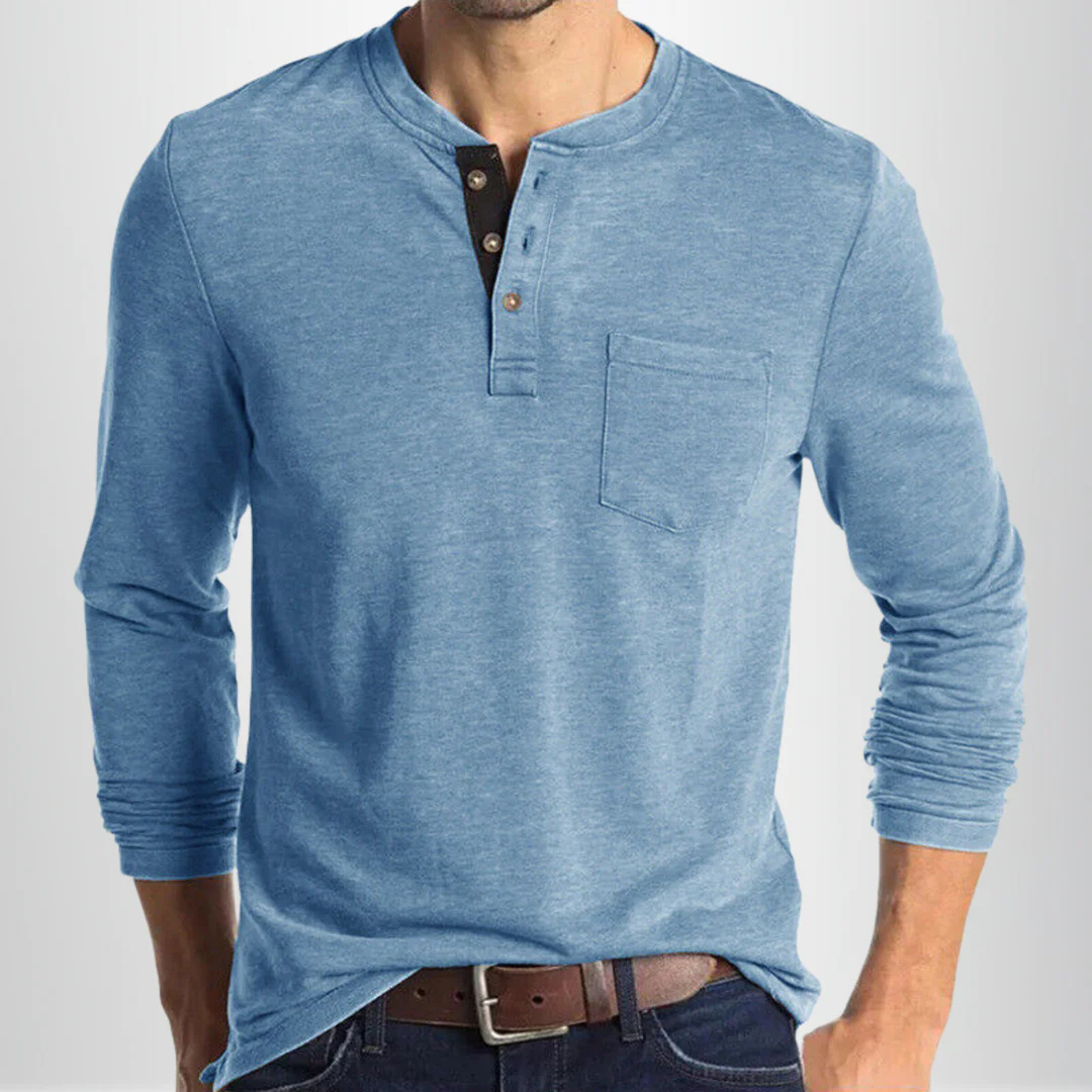 Chemise Décontracté Pour Hommes | Manche Longue