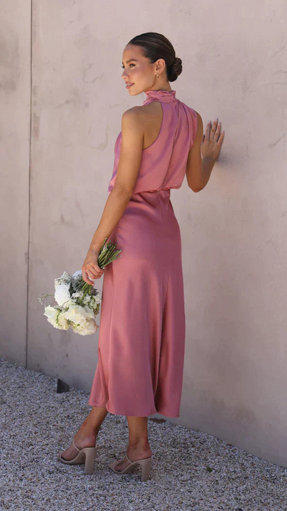 Robe d'invitée de Mariage Brillant Pour Femme | Maxi
