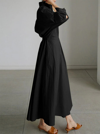 Robe Chemise Classique Pour Femme | Maxi