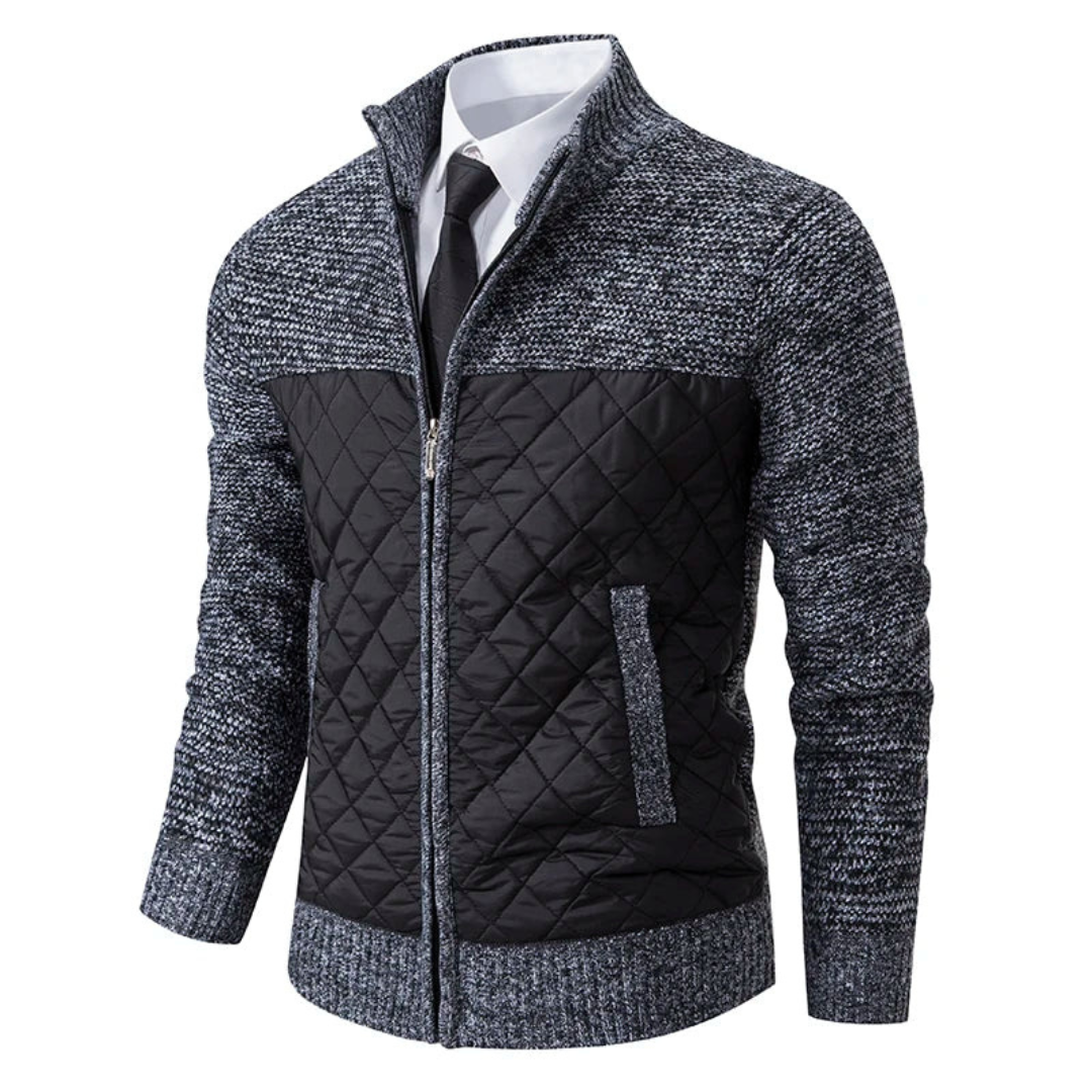 Cardigan Fermeture Éclair Pour Hommes | Chaud