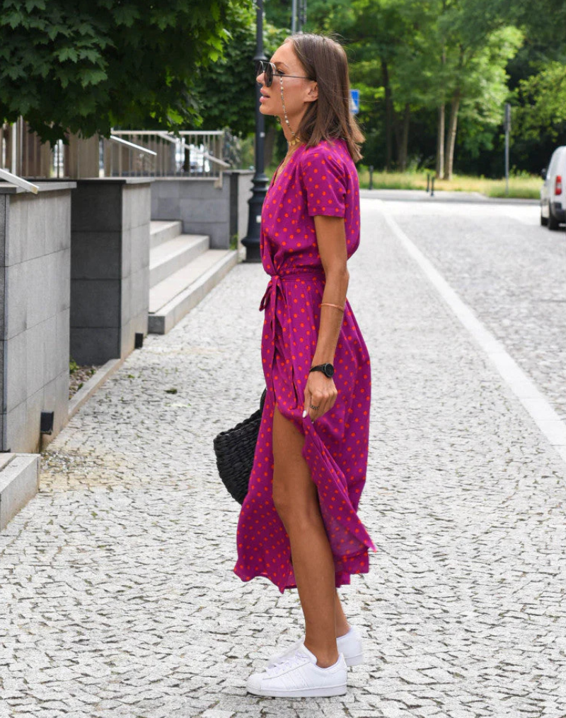 Robe d'été Imprimé Pour Femme | Maxi