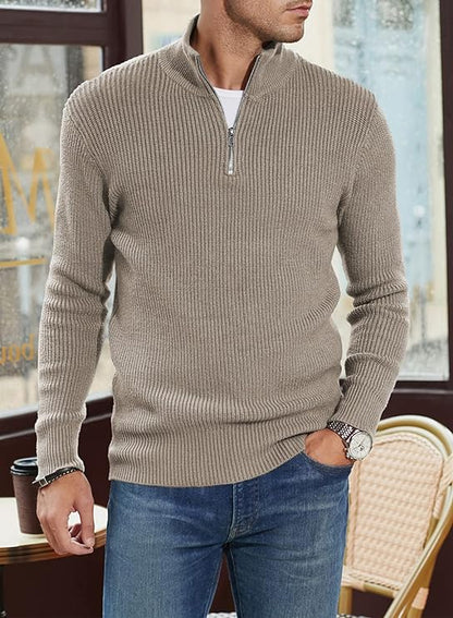 Edgar | Pull Stylé pour Hommes | Fermeture éclair