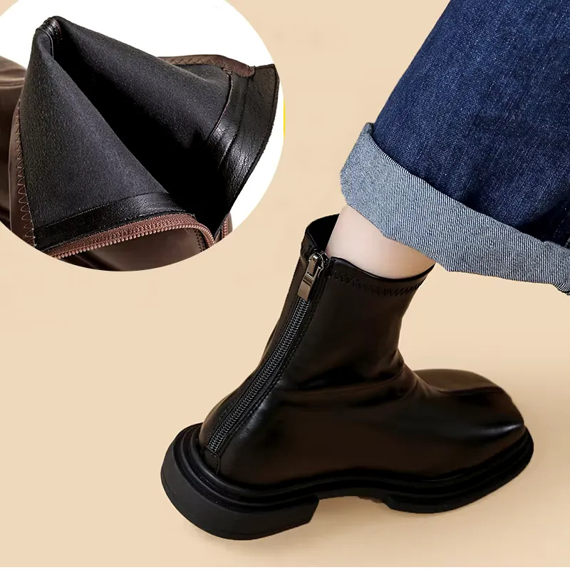 Bottines Minimaliste Pour Femme | Plateforme