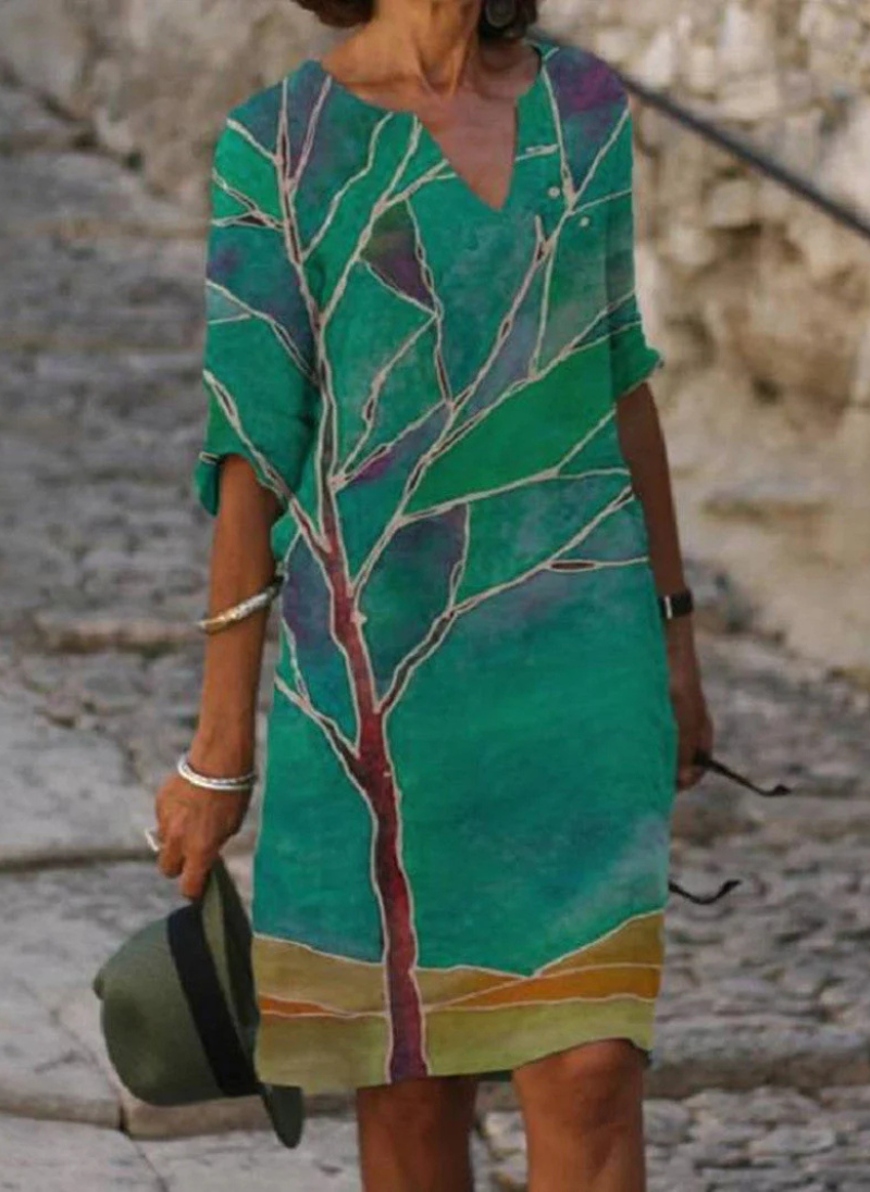 Robe d'été Fleurie Pour Femme | Midi