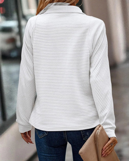 Marie | Elégant pull zippé