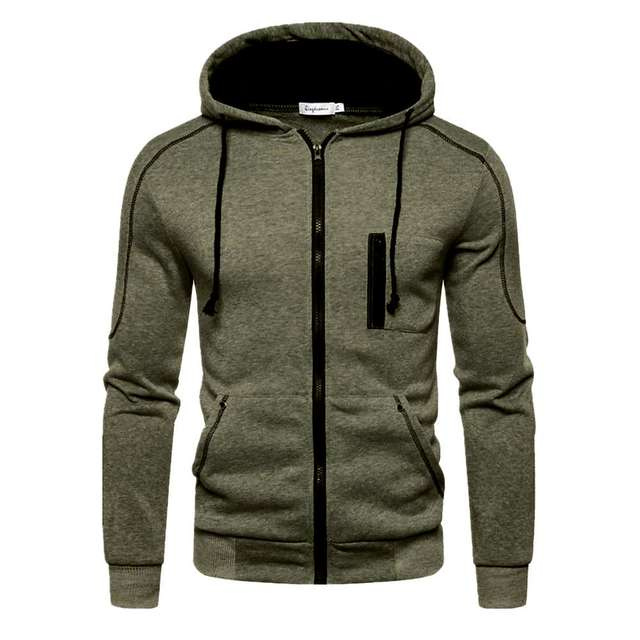 Arthur | Sweat à Capuche Stylisé Pour Hommes | Fermeture à éclair