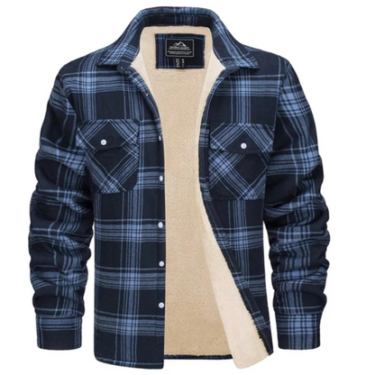 Veste À Carreaux Pour Hommes | Court