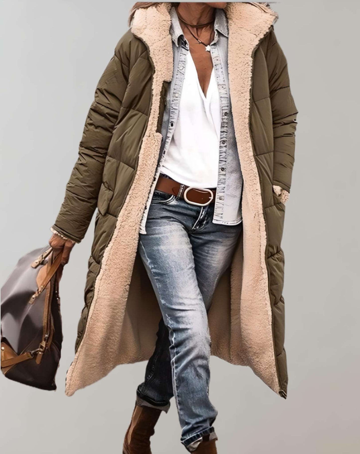 Magali | Trench d'Hiver pour femmes | Longue