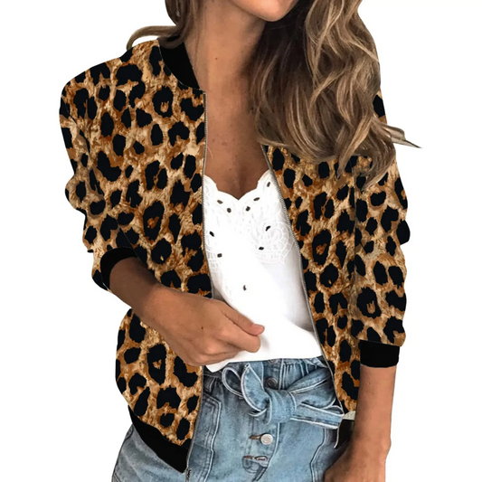 Belinda | Veste Léopard Pour Femme | Court
