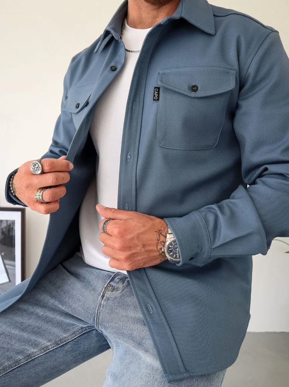 Gabe | Surchemise Élégant pour Hommes