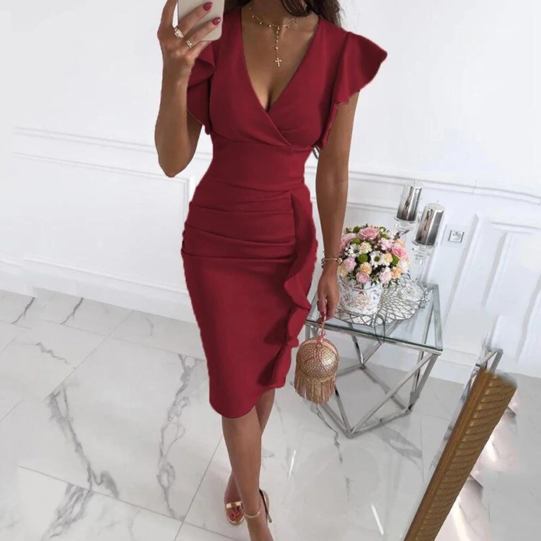 Cathleen | Robe de Soirée Elégant Pour Femme | Midi