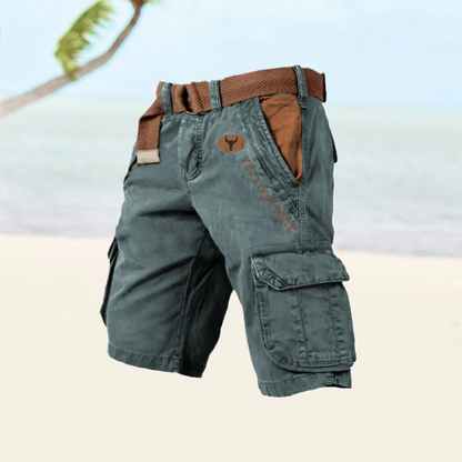 Cedric | Pantacourt Cargo Pour Hommes | Robuste