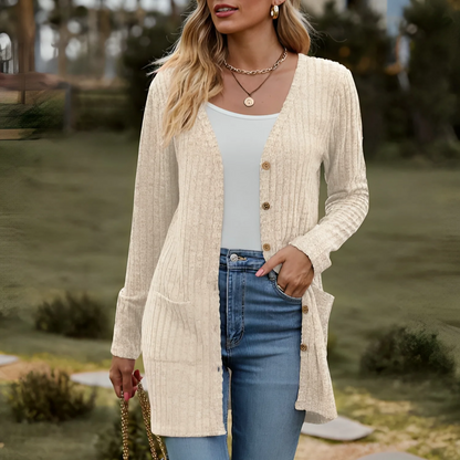 Enora | Cardigan Tricoté Pour Femme | Chaud