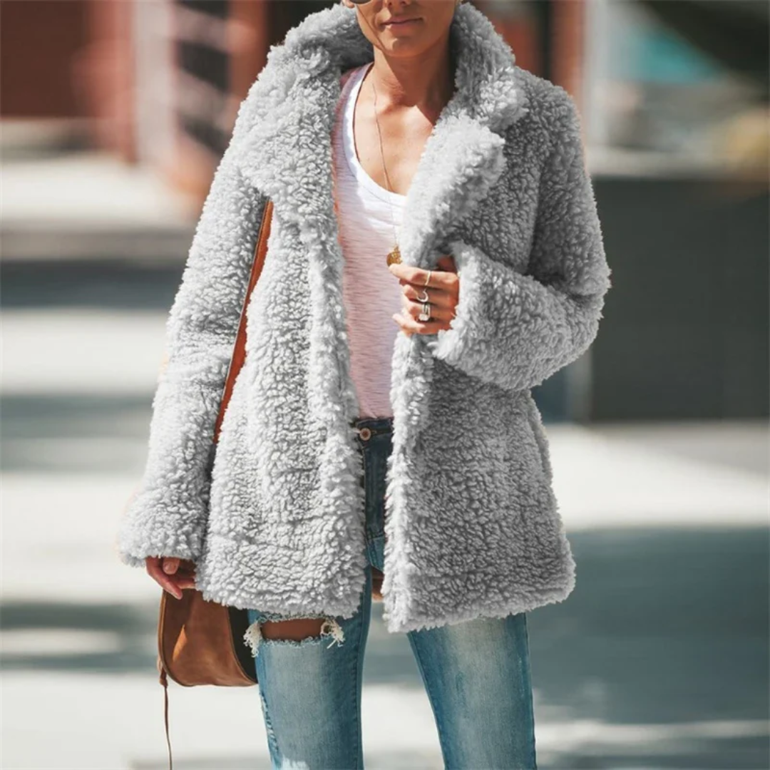 Gwen | Veste Teddy Pour Femme | Hiver