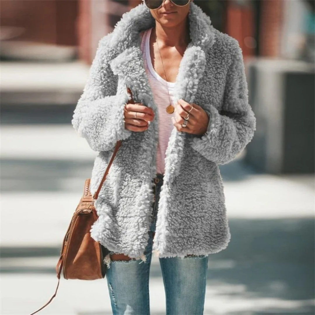 Gwen | Veste Teddy Pour Femme | Hiver