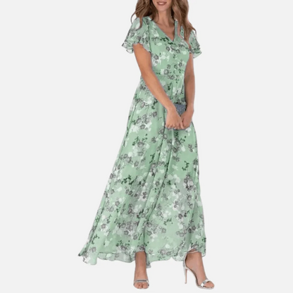 Lexie | Robe d'été Fleurie Pour Femme | Maxi