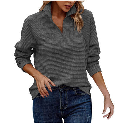 Marie | Elégant pull zippé