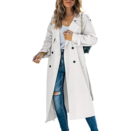 Meghan | Trench Longue Pour Femme | Imperméable